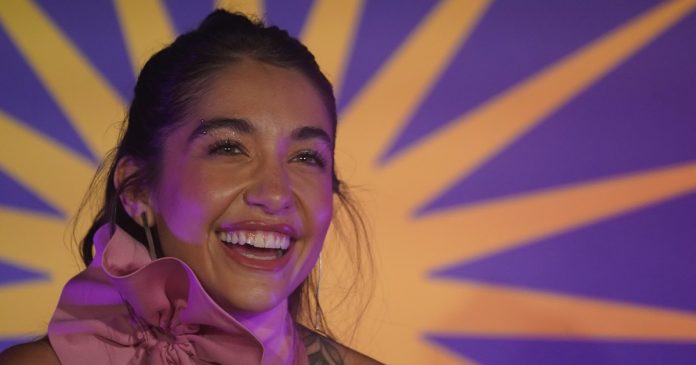 María Becerra cantará el Himno en la final del Mundial 2026