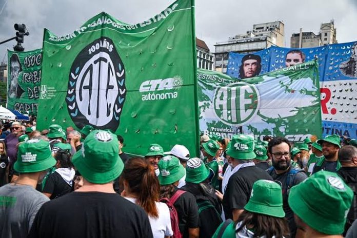 ATE intimó a diputados por la reforma previsional y apunta a la Corte