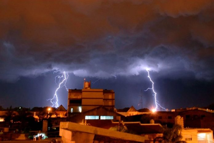 Alerta naranja en Entre Ríos: tormentas, granizo y ráfagas de hasta 100 km/h