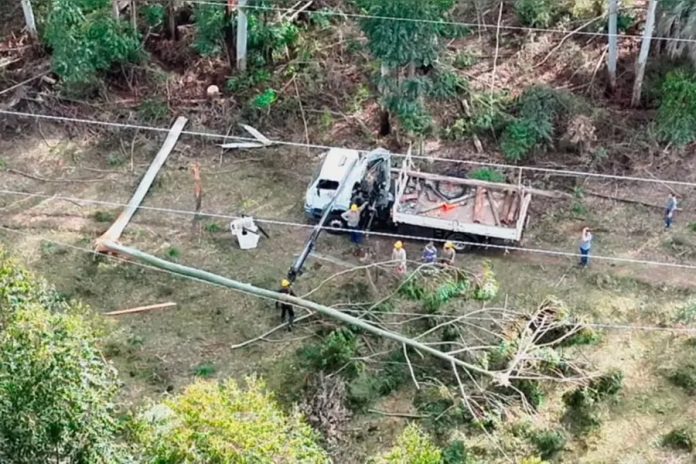 Salto Grande aguantó el temporal: cómo respondió la red eléctrica