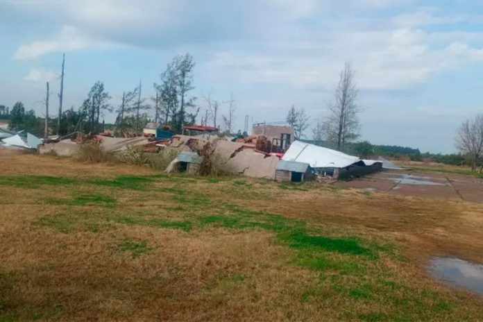 Temporal histórico en Entre Ríos: 35 casas sin techo y reclamo de más ayuda