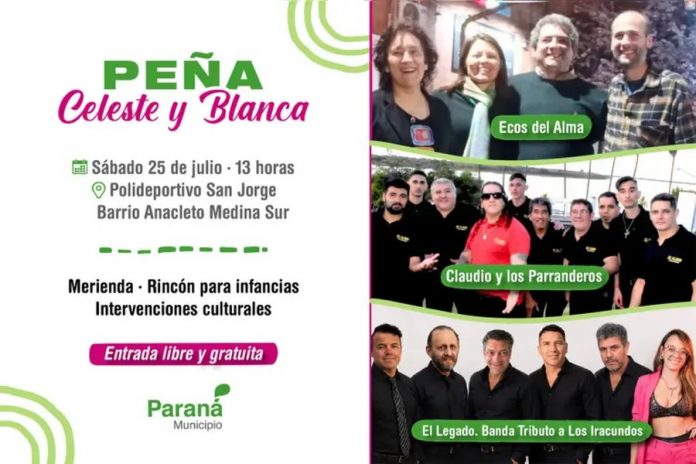 Folklore y comunidad en Anacleto Medina Sur este sábado