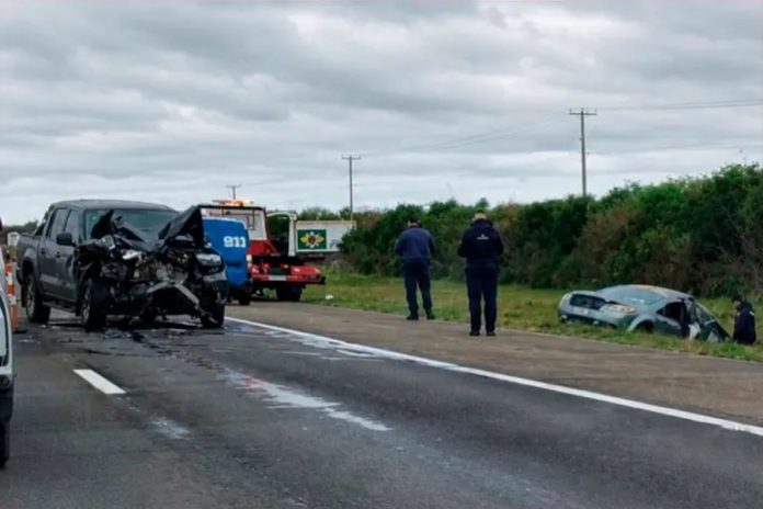 Ruta 14: murió un remisero en un choque en el departamento Gualeguaychú