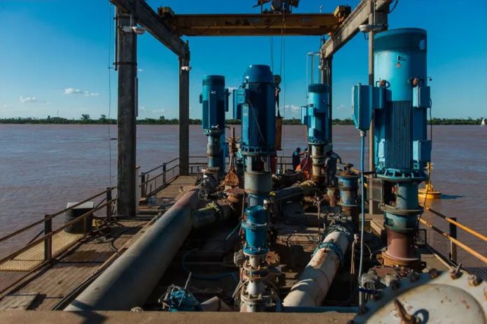 Falla en una bomba de Toma Nueva afecta la presión del agua en Paraná