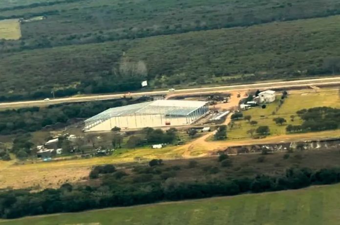 Mercado Libre levanta su centro de empaquetado sobre la Ruta 14 en el sur entrerriano