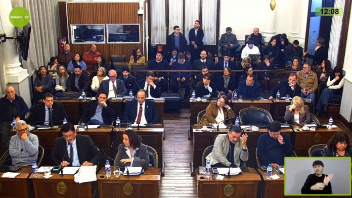 Media sanción a la reforma previsional entrerriana con votos peronistas