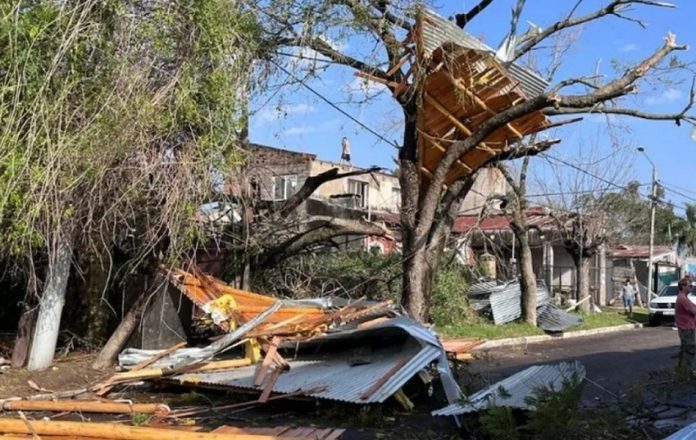 Temporal: la Provincia mandó asistencia a Concordia y La Criolla