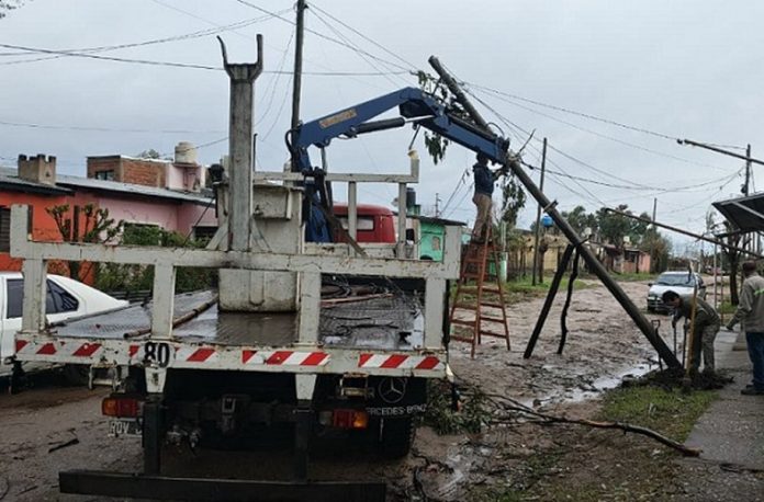 Temporal en Federación: más de 50 familias pidieron asistencia