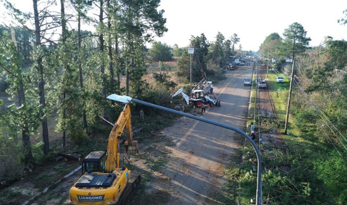 Temporal nocturno dejó sin luz a varias zonas de Entre Ríos