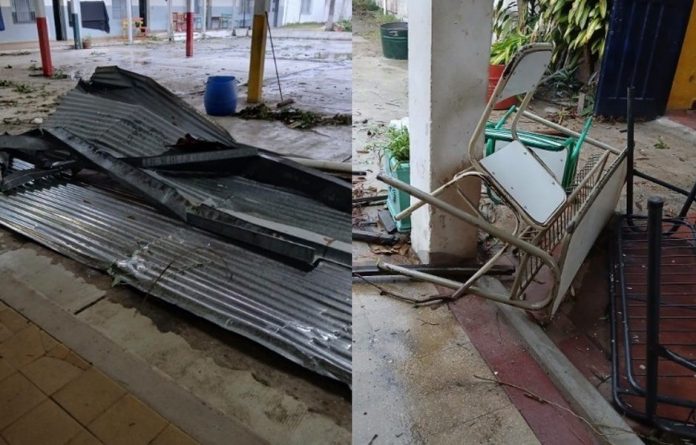 Cola de tornado arrancó techos y dejó tres escuelas sin clases en Entre Ríos