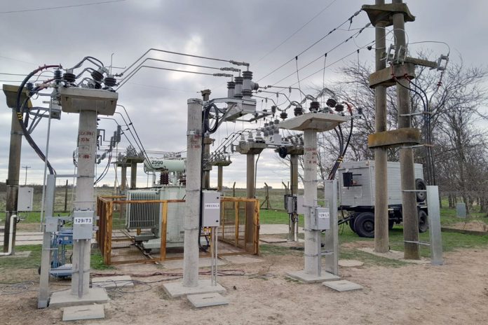 Enersa avanza en obras eléctricas para la zona rural de Gualeguay
