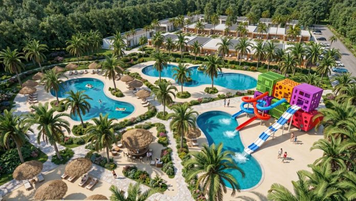Colón suma un resort de u$s 5 millones con piscinas y club deportivo