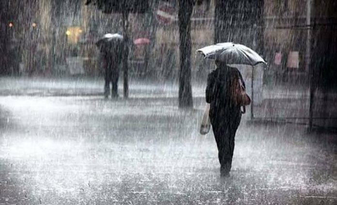Alerta amarilla por lluvias en cinco departamentos entrerrianos