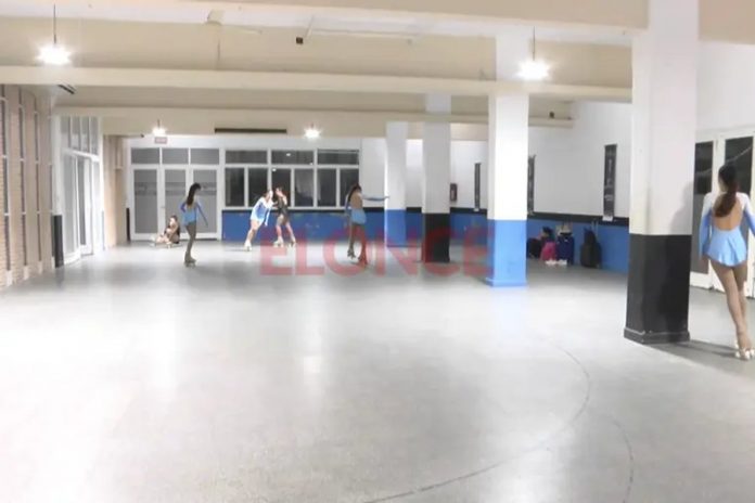 Patinadoras de Echagüe van al Sudamericano de Brasil