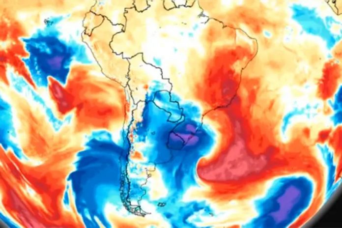 Frío polar doble golpe: heladas y 4°C en Entre Ríos este fin de semana
