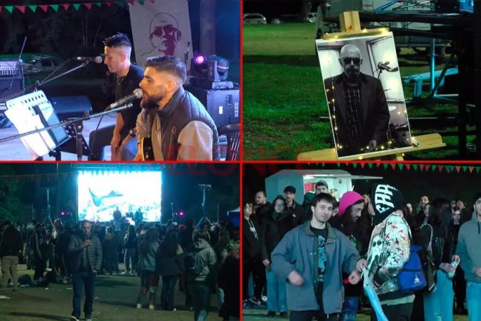 Paraná homenajeó al Indio Solari con un festival en el anfiteatro