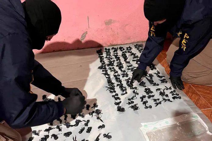 Ocho detenidos y 240 dosis secuestradas en allanamientos en Concordia