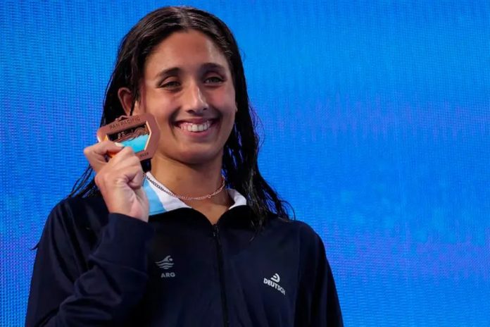 Agostina Hein: bronce histórico y récord sudamericano en el Pan Pacific