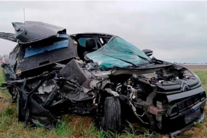 Tragedia doble: volvía del velorio de su hermana y murió en un choque