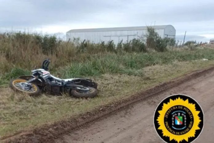 Herido grave en moto: el accidente en el departamento Villaguay