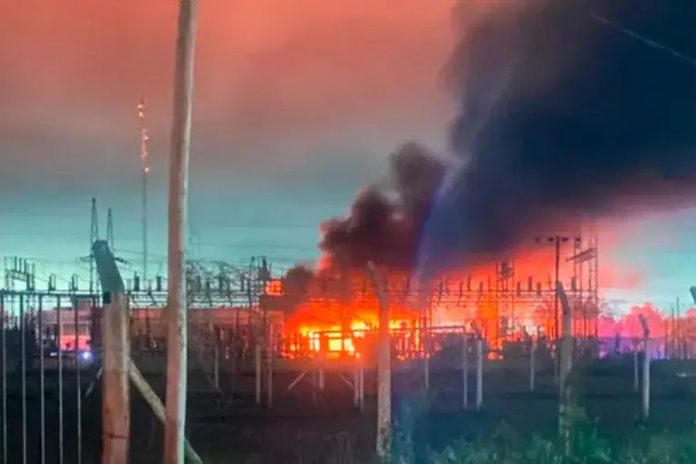 Explosión e incendio en La Plata: apagón masivo y evacuaciones