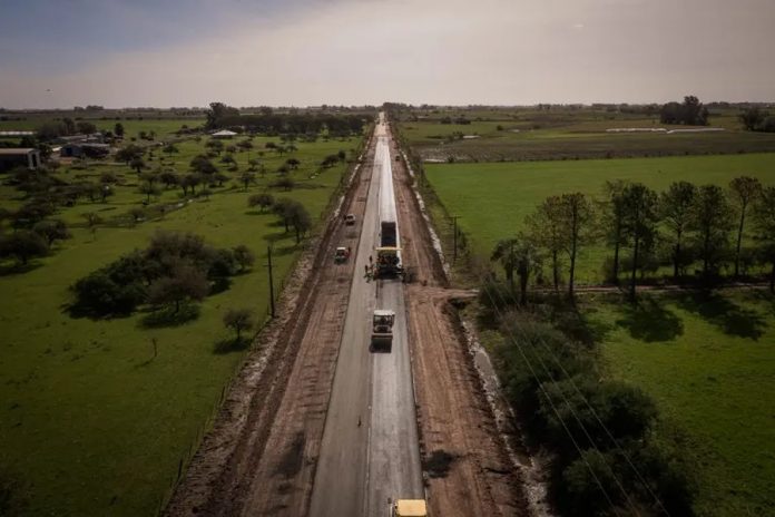 Ruta 23 en Entre Ríos: 40% de avance y $29.000 millones invertidos