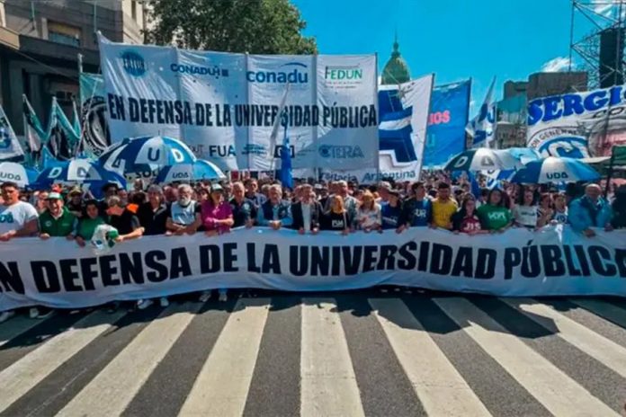 Paro universitario de 48 horas: jueves y viernes sin clases en todo el país