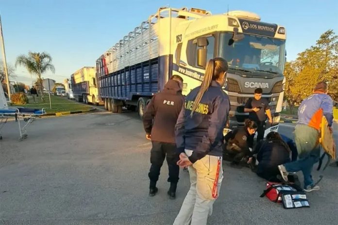 San Salvador: un camión chocó a una nena de 15 que iba en bici