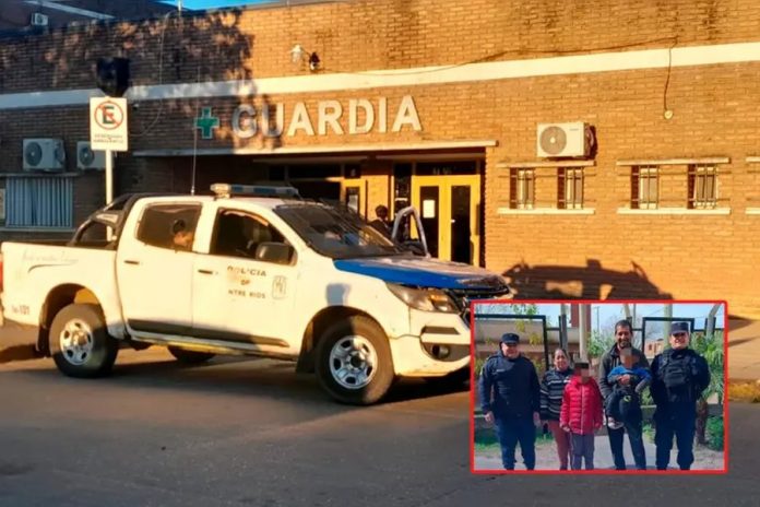 Policías entrerrianos reanimaron a un nene de 10 años que cayó inconsciente