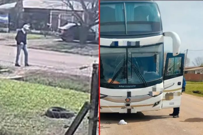 Murió atropellado por un colectivo en Villaguay: tenía 72 años