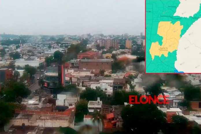 Alerta en Entre Ríos: tormentas, granizo y hasta 50 mm para el viernes
