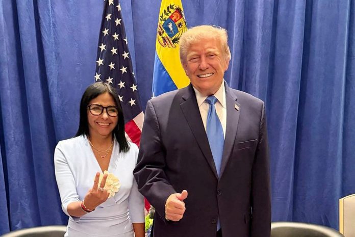 Trump y Delcy Rodríguez: la alianza que sacude a Venezuela