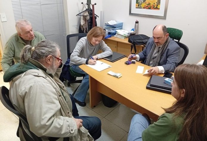 La Biblioteca Andrade de Concordia recibió fondos del Credicoop para su recuperación