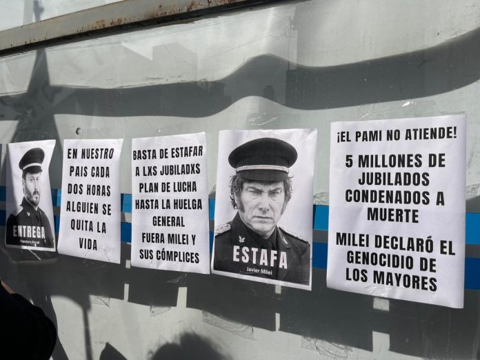 Marcha masiva en Concordia por PAMI, contra Milei y el cierre de la Radio Pública
