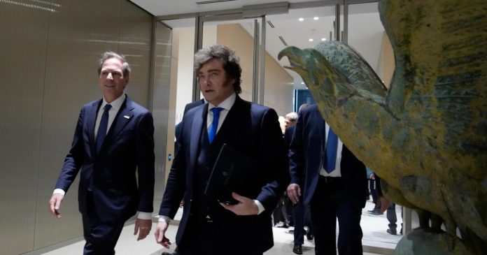 Milei en Nueva York: Malvinas al centro y la foto con Trump como meta