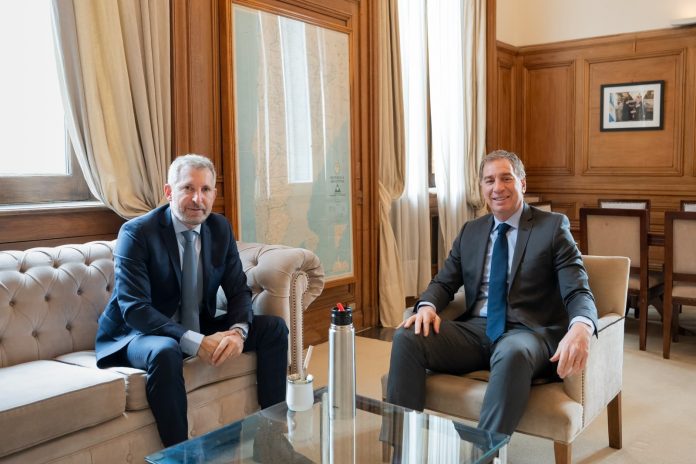 Frigerio y Santilli: Presupuesto 2027, deuda del PAMI y Salto Grande en la mesa