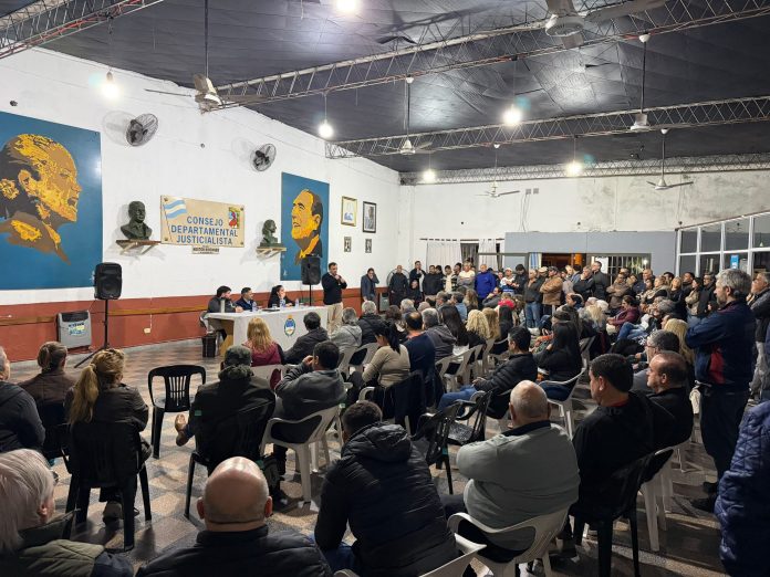 El PJ de Concordia se reunió en Güemes: OSER, críticas y ausencias que hablan