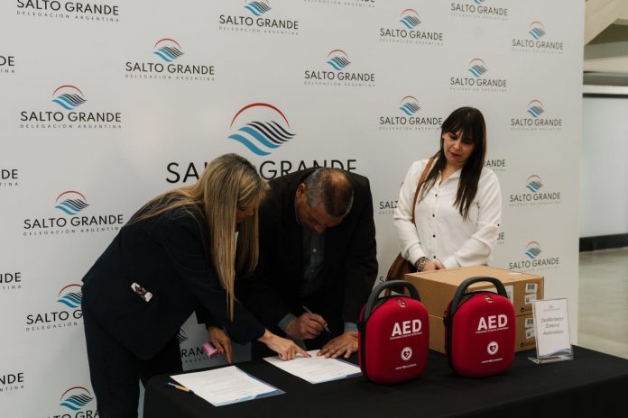 Salto Grande equipó hospitales de Chajarí y Pueblo Liebig
