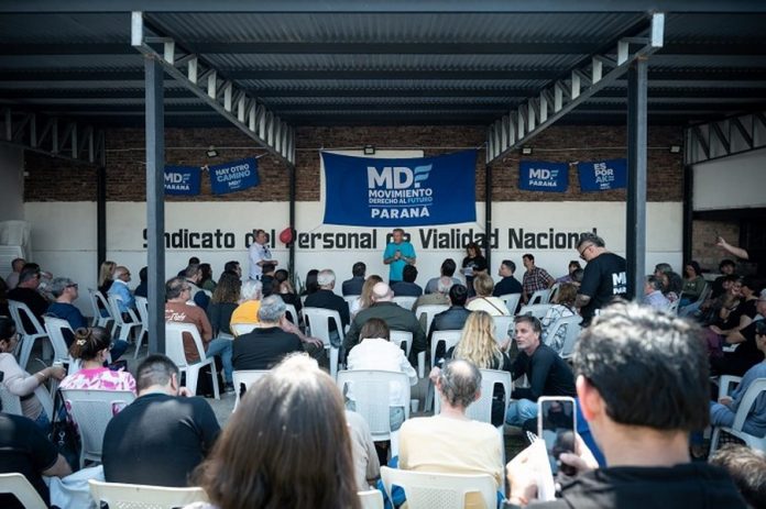 Lanzaron el MDF Paraná y piden renovación del PJ e internas