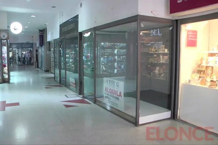Persianas bajas: el 15% de los locales céntricos de Concordia, vacíos