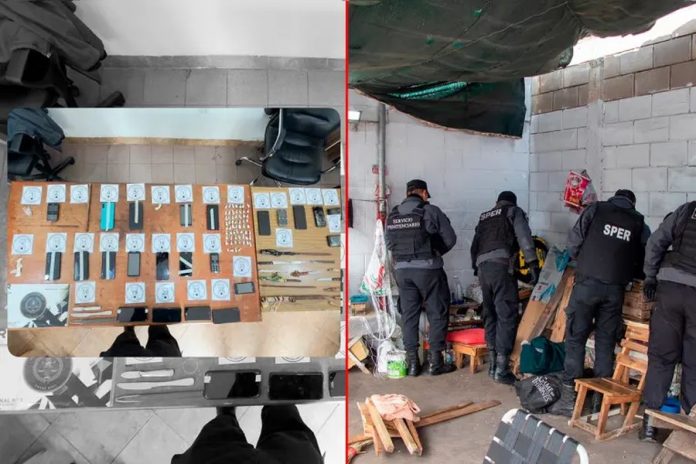 Droga, celulares y elementos punzantes: allanaron la Penal Nº1 de Paraná