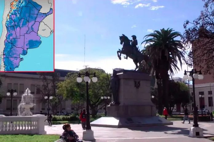 Frío polar en Entre Ríos: 3°C y alerta amarilla este domingo