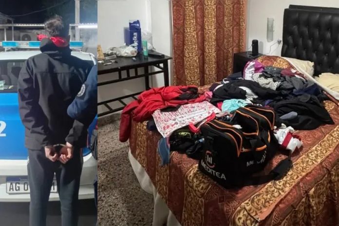 Salió de la cárcel y cayó de nuevo: robó en un hotel de Paraná