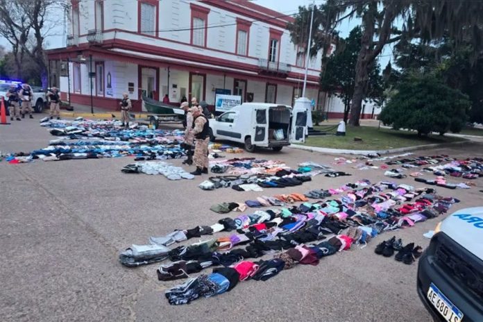 Golpe al contrabando en Concepción del Uruguay: $57 millones en mercadería secuestrada