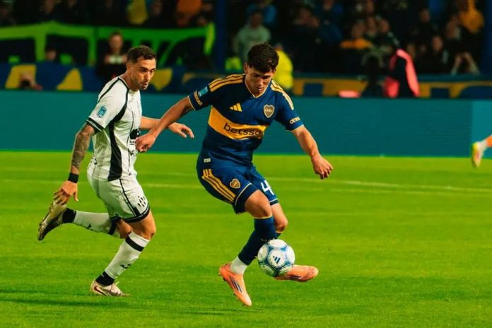 El entrerriano Bacidalupe debutó en Boca: 