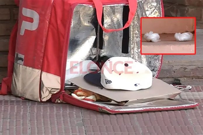 Pizza y un kilo de marihuana en la mochila: detienen a delivery en Paraná