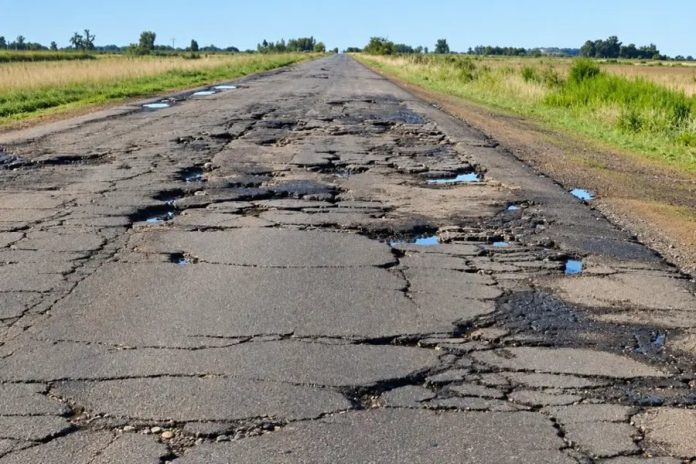 El 70% de las rutas nacionales está deteriorado y Entre Ríos lo siente