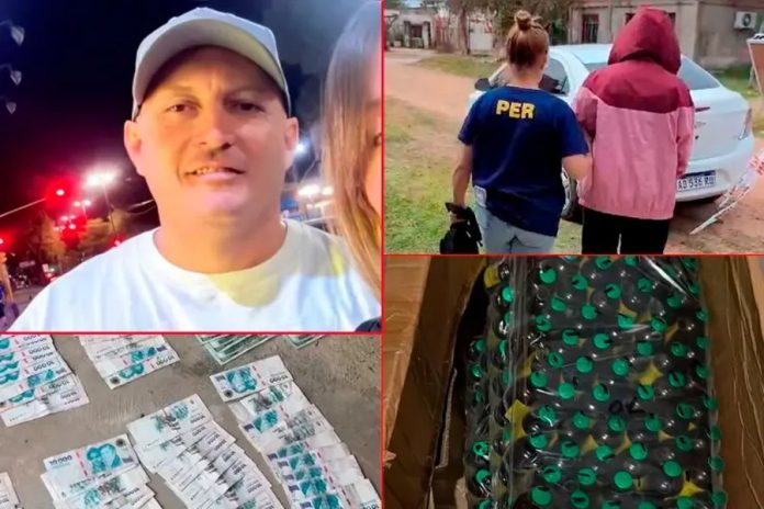 Laboratorio narco en San Benito: la detenida, vinculada a un jefe condenado