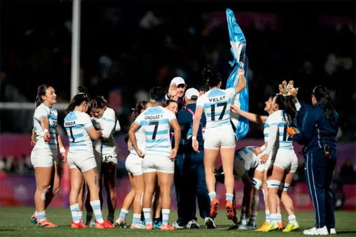 Dos entrerrianas en el oro: Las Yaguaretés aplastaron a Colombia en Rosario