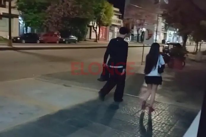 Mil estudiantes festejaron en Paraná y la noche terminó en paz